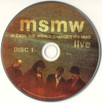 2CD Medeski Scofield Martin & Wood: Live: In Case The World Changes Its Mind