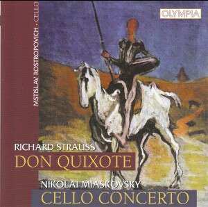 Album Herbert von Karajan: Strauss: Don Quixote; Myaskovsky: Cello Concerto C Minor = Штраус: Дон Кихот; Мясковский: Концерт Для Bиолончели До Mинор