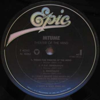 LP Mtume: Theater Of The Mind