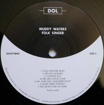 LP Muddy Waters: Folk Singer