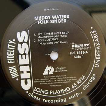 2LP Muddy Waters: Folk Singer