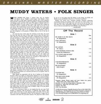 2LP/Doos Muddy Waters: Folk Singer LTD | NUM