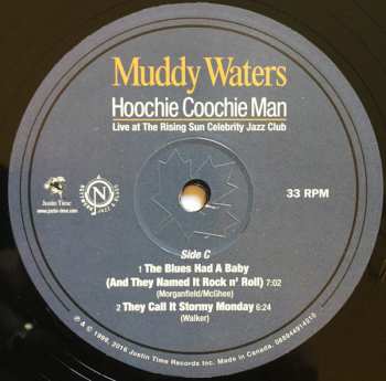 LP Muddy Waters: Hoochie Coochie Man (Live At The Rising Sun Celebrity Jazz Club) LTD
