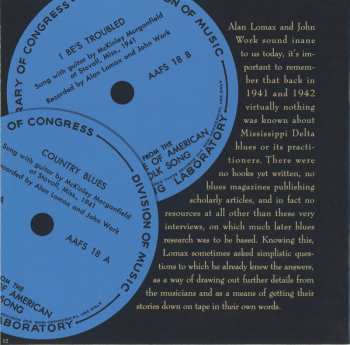 CD Muddy Waters: The Complete Plantation Recordings (The Historic 1941-42 Library Of Congress Field Recordings)