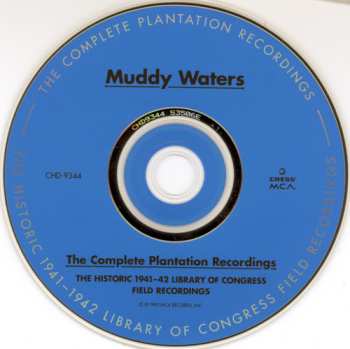 CD Muddy Waters: The Complete Plantation Recordings (The Historic 1941-42 Library Of Congress Field Recordings)