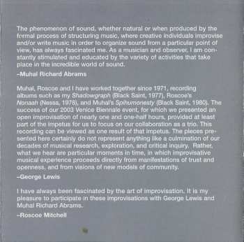 CD Muhal Richard Abrams: Streaming