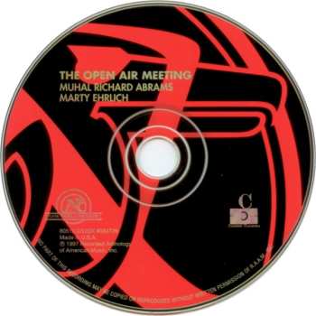 CD Muhal Richard Abrams: The Open Air Meeting