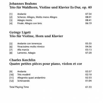 CD Johannes Brahms: Untitled