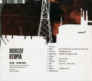CD Murcof: Utopía