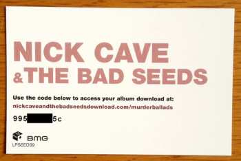 2LP Nick Cave & The Bad Seeds: Murder Ballads