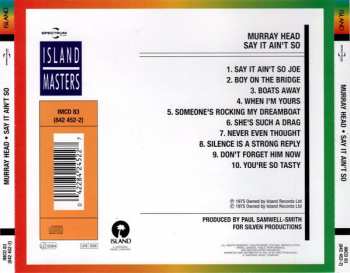 CD Murray Head: Say It Ain't So
