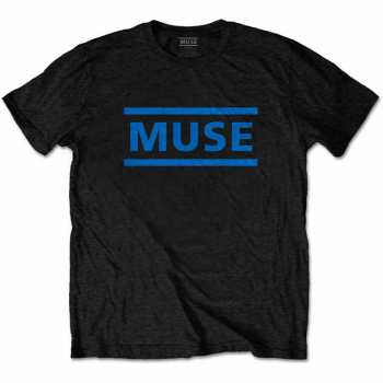 Merch Muse: T-shirt Dark Blue Logo Muse 