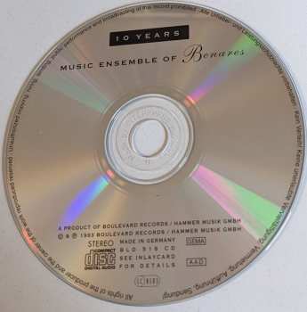 CD Music Ensemble Of Benares: 10 Years Music Ensemble Of Benares