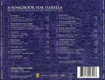 CD Musica Antiqua Of London: A Songbook For Isabella = Music From The Circle Of Isabella d'Este