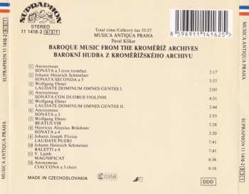 CD Pavel Klikar: Baroque Music From The Kroměříž Archives