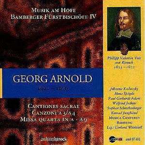 CD Musica Canterey Bamberg: Musik Am Hofe Bamberger Fürstenbischöfe IV