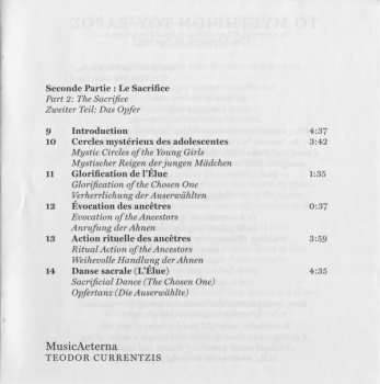 CD Teodor Currentzis: Le Sacre Du Printemps = The Rite Of Spring = Die Frühlingsweihe (Revised 1947 Version)