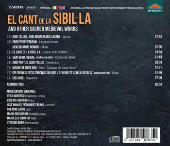 CD Musicaround Ensemble: El Cant de La Sibil La And Other Sacred Medieval Works