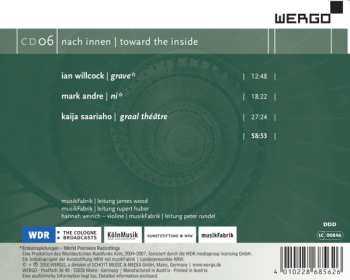 CD Kaija Saariaho: Nach Innen = Toward The Inside