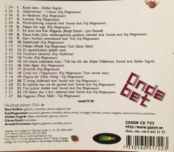 CD Musikgruppen RAA: Onda Bet