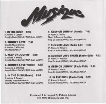 CD Musique: Keep On Jumpin'