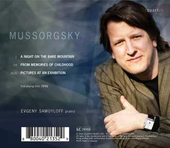CD Modest Mussorgsky: Pictures At An Exhibtion; Night On A Bare Mountain; From Memories Of Childhood PIC