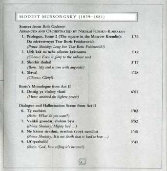 CD Columbia Symphony Orchestra: Boris Godunov (Excerpts) / Pictures At An Exhibition