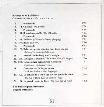 CD Columbia Symphony Orchestra: Boris Godunov (Excerpts) / Pictures At An Exhibition