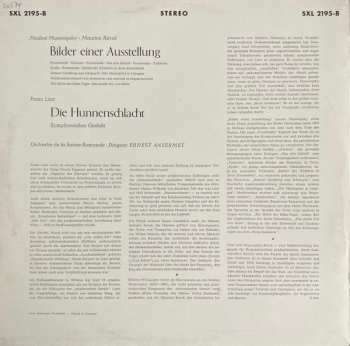 LP Franz Liszt: Bilder Einer Ausstellung, Die Hunnenschlacht