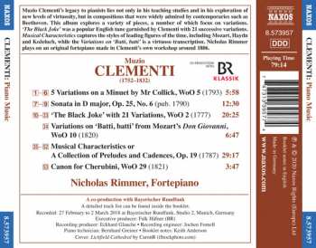 CD Muzio Clementi: Piano Music