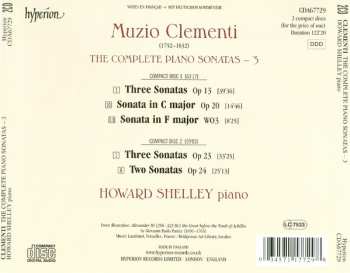 2CD Howard Shelley: The Complete Piano Sonatas, Vol. 3