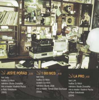 CD Indy & Wich: My 3