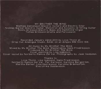 CD My Brother The Wind: I Wash My Soul In The Stream Of Infinity DIGI
