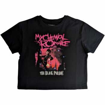 Merch My Chemical Romance: Dames Crop Top The Black Parade