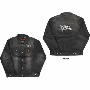 Merch My Chemical Romance: Džínová Bunda Logo My Chemical Romance S