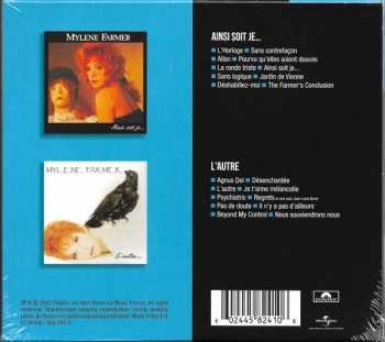 2CD/Doos Mylène Farmer: Ainsi Soit Je... / L'autre