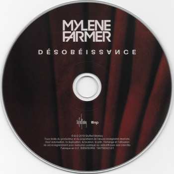 CD/DVD/Doos Mylène Farmer: Désobéissance LTD