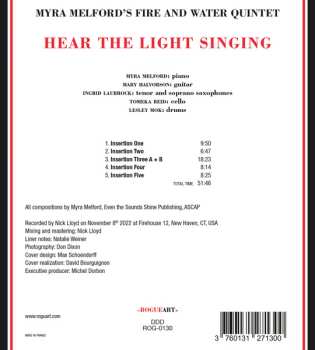 CD Myra Melford's Fire And Water Quintet: Hear The Light Singing