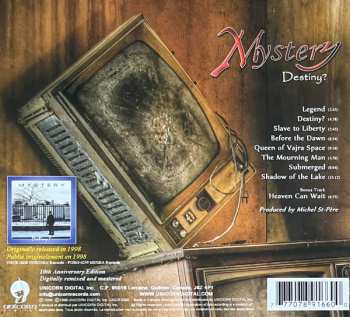 CD Mystery: Destiny?