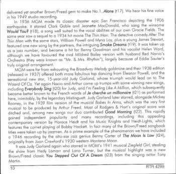 CD Nacio Herb Brown: Singin' In The Rain - The Songs Of Nacio Herb Brown - His 27 Finest 1927-1951