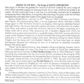 CD Nacio Herb Brown: Singin' In The Rain - The Songs Of Nacio Herb Brown - His 27 Finest 1927-1951