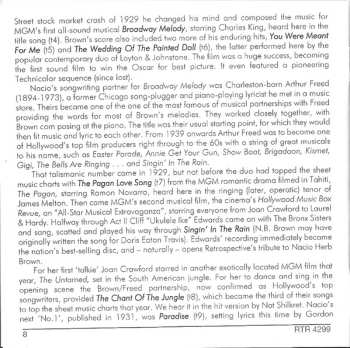 CD Nacio Herb Brown: Singin' In The Rain - The Songs Of Nacio Herb Brown - His 27 Finest 1927-1951