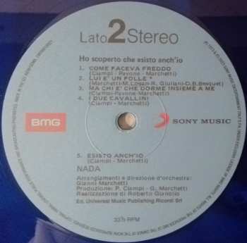 LP Nada: Ho Scoperto Che Esisto Anch'Io CLR | LTD