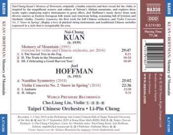 CD Cho-Liang Lin: Memory Of Mountain