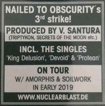 CD Nailed To Obscurity: King Delusion