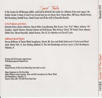 CD Najee: Center Of The Heart