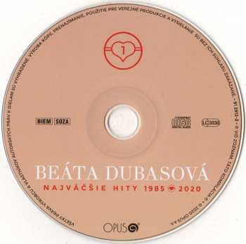 2CD Beáta Dubasová: Najväčšie Hity 1985-2020