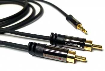 Audiotechnica NAKAMICHI - HQ Premium 2RCA-jack 3,5mm 1m