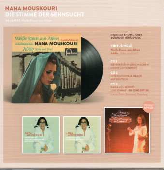 3CD/SP/Doos Nana Mouskouri: Die Stimme Der Sehnsucht - 60 Jahre Weiße Rosen Aus Athen LTD