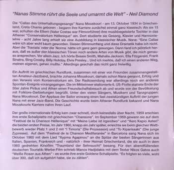 CD Nana Mouskouri: Erinnerungen - Meine Grössten Deutschen Erfolge